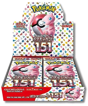 Japanese Scarlet and Violet 151 Booster Box image 0